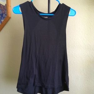 Twisted Open Back Muscle Tee